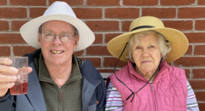 couple sitting together